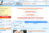 Screenshot of Video Box